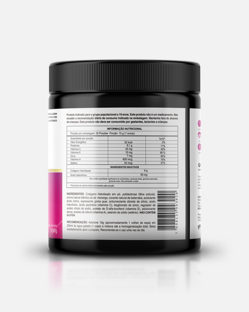 COLÁGENO 9g (SABOR MORANGO)