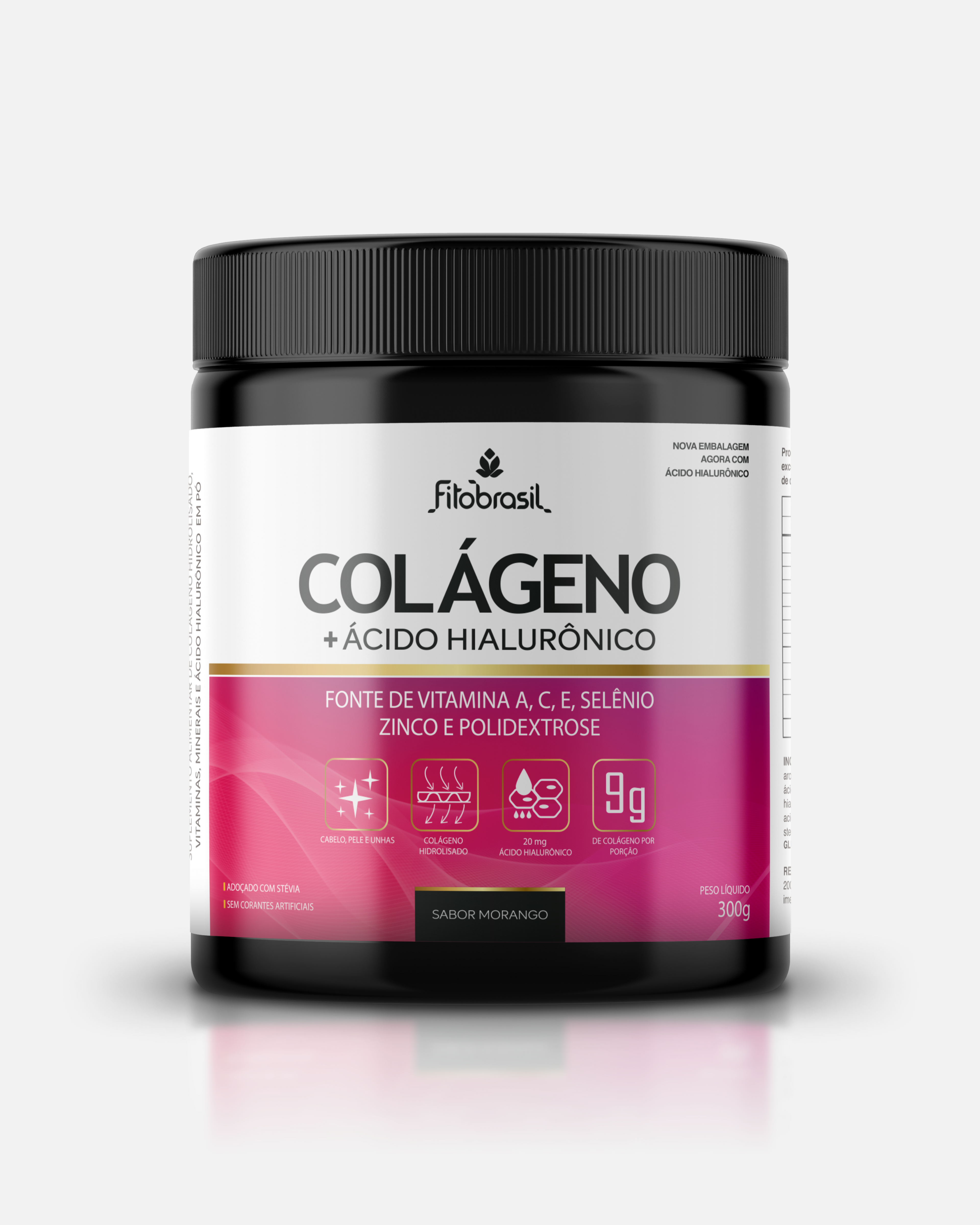 COLÁGENO 9g (SABOR MORANGO)