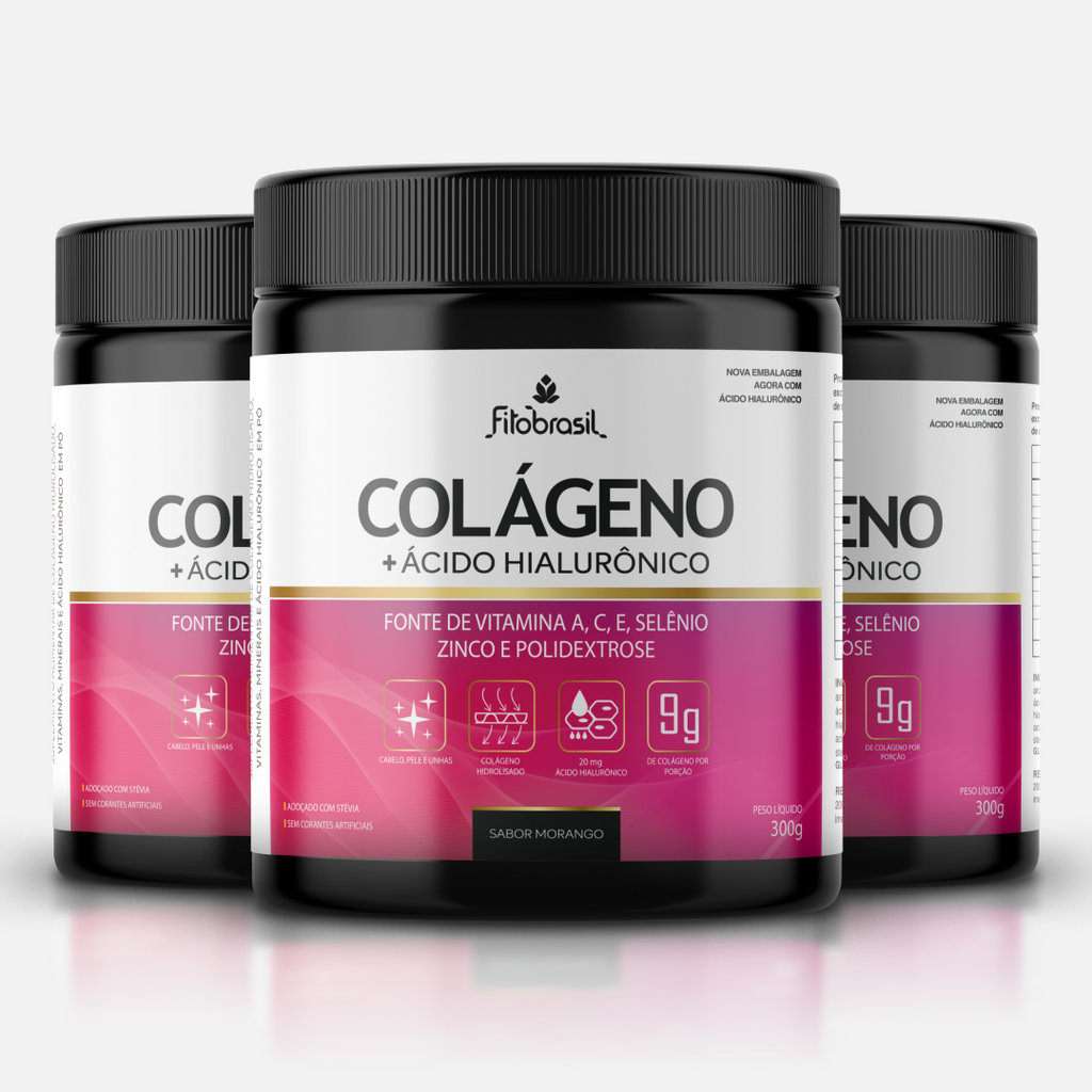 COLÁGENO 9g (SABOR MORANGO)